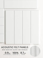 Bumusty Large Cork Board Alternative-36 x 24" Felt Bulletin Board Tiles - Image 3
