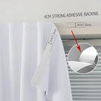 Portable Light Blocking Curtains Self-Stick Design, Removable Adhesive Window - Image 7