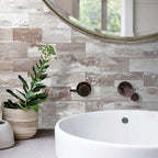 AULIGET 3" x 6" Subway Tile Peel and Stick Backsplash, Thick PVC Stick on Wall - Image 6