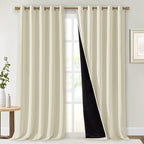 NICETOWN Living Room Completely Shaded Draperies, Privacy Protection & Noise by NICETOWN