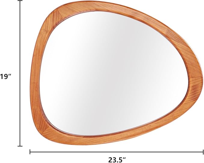 WallBeyond Asymmetrical Mirror, Irregular Wall Mirror - Image 6