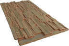 EverStone Cascade Faux Stone Panel, 48 5/8"W x 24 3/4"H x 1 1/4"D, Iron Mill - Image 6