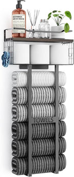 Large Towel Rack & Bathroom Towel Holder by Aetyord