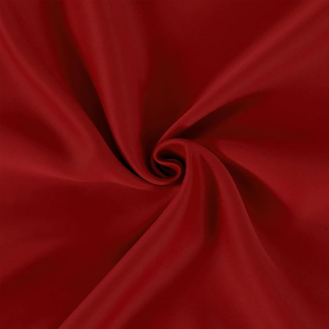 LEMOMO Red Thermal Blackout Curtains/52 x 54 Inch/Set of 2 Panels Room - Image 5