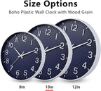 HZDHCLH Wall Clocks Battery Operated, Wall Clock Navy Blue, 10 inch Wall Clock - Image 5