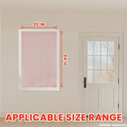 AJAZZ self Adhesive Portable 100% Blackout Curtains Simple and Easy to - Image 5