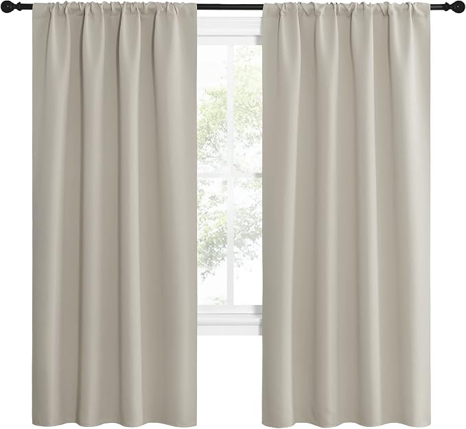 NICETOWN Blackout Curtains for Living Curtains, Room Darkening Window Curtain - Image 2