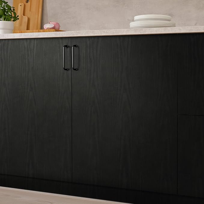 Heroad Peel and Stick Wallpaper Wood Contact Paper Wood Wallpaper Black Wood - Image 8