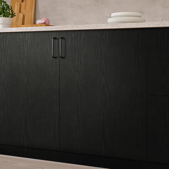 Heroad Peel and Stick Wallpaper Wood Contact Paper Wood Wallpaper Black Wood - Image 8