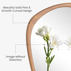 WallBeyond Asymmetrical Mirror, Irregular Wall Mirror, Wall Mirrors Decorative - Image 9