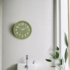 DAXSMY Wall Clock Analog 10 Inch Simple Silent Non Ticking Battery Operated - Image 7