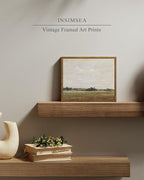 InSimSea Framed Canvas Wall Art, Vintage Landscape Painting, Rustic Nature - Image 2