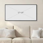 Framed Abstract Landscape Wall Art - Image 5