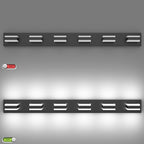 SOLFART 5 Color Temperature Adjustable Modern Vanity Light6 Lights Black - Image 6