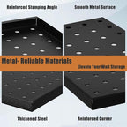 PBHEPJ 4 Pcs Metal Pegboard Panels, Heavy Duty Peg Boards - Image 6