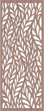 23 3/8"W x 59 3/8"H x 3/8"T Ortonville Decorative Fretwork Wood Wall Panels - Image 2