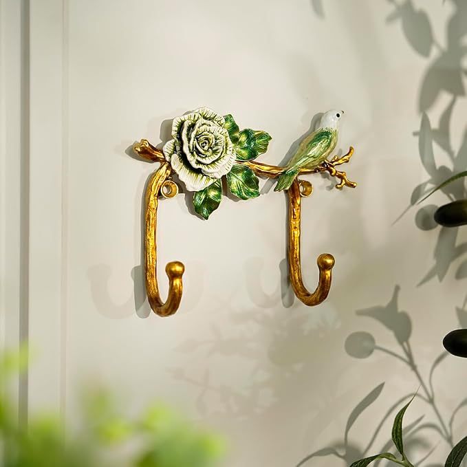 Vintage Wall Hooks Decorative Rack Hangers, Singe Metal Wall Mounted Hook - Image 4