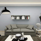 practicalWs Gray Self-Adhesive Wallpaper Removable Film Stick Paper Easy to - Image 5