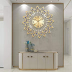 26.4 Inch Gold Large Wall Clock - Image 4