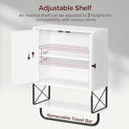 MAHANCRIS Bathroom Wall Cabinet - Image 6