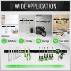 SWANLAKE GARDEN TOOLS 4-Piece 12" Magnetic Tool Holder Storage Organizer - Image 7