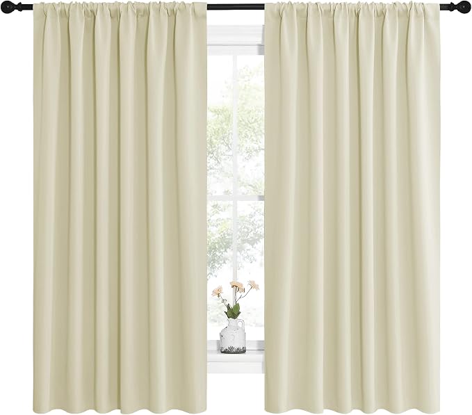 NICETOWN Blackout Curtains for Bedroom, Home Decorations Thermal Insulated - Image 2