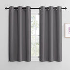 NICETOWN Bedroom Curtains Blackout Drapery Panels, Three Pass Microfiber by NICETOWN