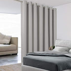 BONZER Room Divider Curtain Total Privacy Wall Extra Wide Grommet Room by Bonzer