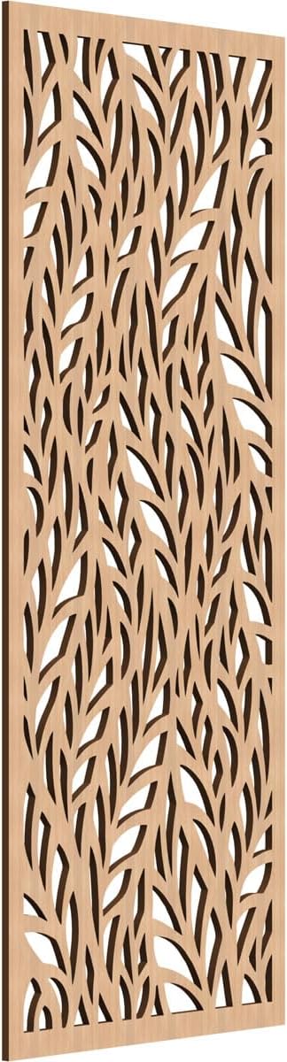 Ortonville Decorative Pierced Fretwork Wood Wall Panels, 21 3/8"W x 54 3/8"H x by EkenaMillwork