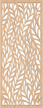 Ortonville Decorative Pierced Fretwork Wood Wall Panels, 9 3/8"W x 24 3/8"H x - Image 2