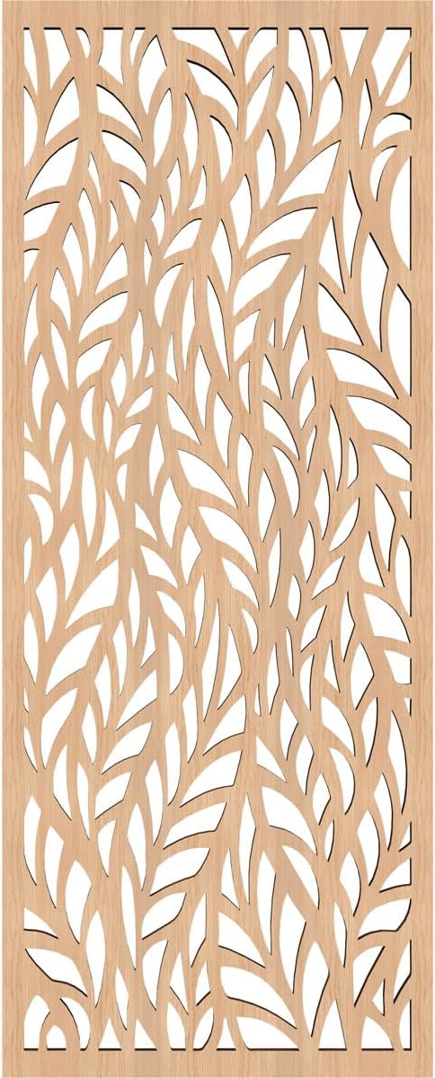 Ortonville Decorative Pierced Fretwork Wood Wall Panels, 9 3/8"W x 24 3/8"H x - Image 2