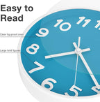 HIPPIH Wall Clock 2 Pack, 10 Inch Modern Wall Clocks Battery Operated, Non - Image 3