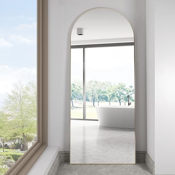 Full Length Mirror 71"x25" Arch Mirror Floor Mirror - Image 6