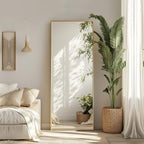 Sunniry Gold Full Length Mirror 56x18 inch, Standing Mirror Full Length - Image 7