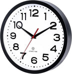 Roymnie Atomic Wall Clock 12 Inch, Modern Clock Battery Operated Classic Analog - Image 4