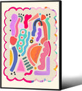 Funky Cute Kids Abstract Wall Art Trendy Bright Colorful Poster 24x36 inch by Medpol
