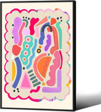 Funky Cute Kids Abstract Wall Art Trendy Bright Colorful Poster 16x24 inch by Medpol