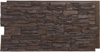 EverStone Canyon Ridge Faux Stone Panel, 45 3/4"W x 24 1/2"H x 1 1/4"D by EkenaMillwork
