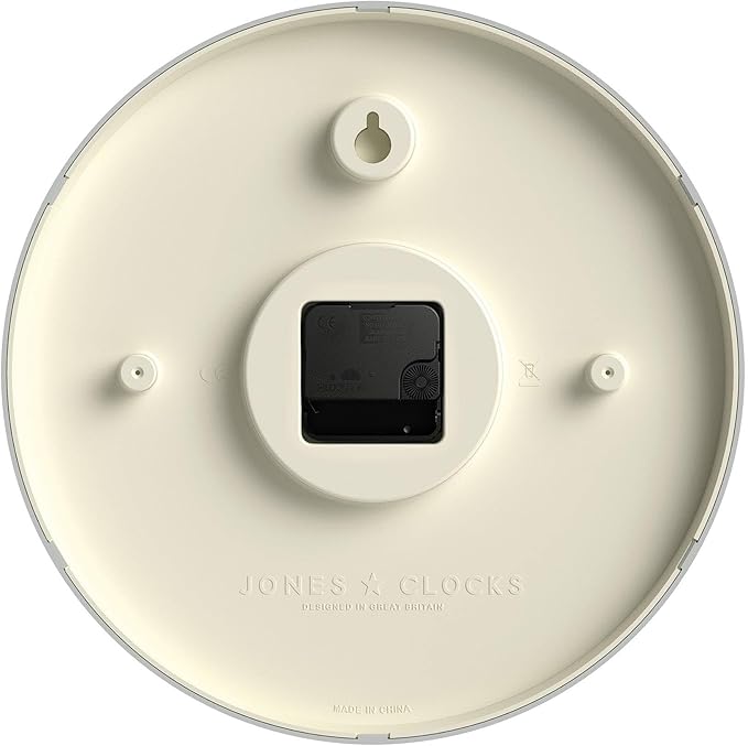 JONES CLOCKS® Studio wall Clock | Modern Round Style | 12 inch | Neo Mint Green - Image 7