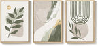 3 Piece Large Framed Abstract Boho Wall Art - Image 6