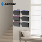 Gawerk Clear Acrylic Single Pocket, Plastic Hanging Wall Mount File Holder - Image 6