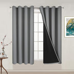 Yakamok Thermal Insulated 100% Blackout Curtains by Yakamok