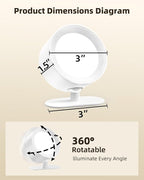 LED Wall Mounted Lights, Rechargeable Wall Sconces - Image 8