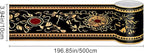 HOMETITUTE Wallpaper Border 4x196 Inch Peel and Stick Wall Border Wallpaper - Image 5