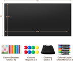 SELEAD Huge Magnetic Chalkboard 96 x 48 Inches - Image 9
