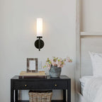 Black Bathroom Wall Sconces Set of 2, Modern Sconces Wall Lighting Vanity Lights - Image 4