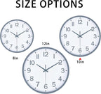 Wall Clocks Battery Operated 10 inch Modern Wall Clock, Silent Non Ticking Wall - Image 5