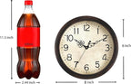 KECYET Wall Clock, Vintage Wall Clocks Battery Operated Quartz Silent - Image 4