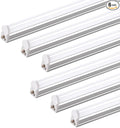 Barrina 6 Pack LED T5 Integrated Single Fixture 1FT, Linkable Under Cabinet by Barrina