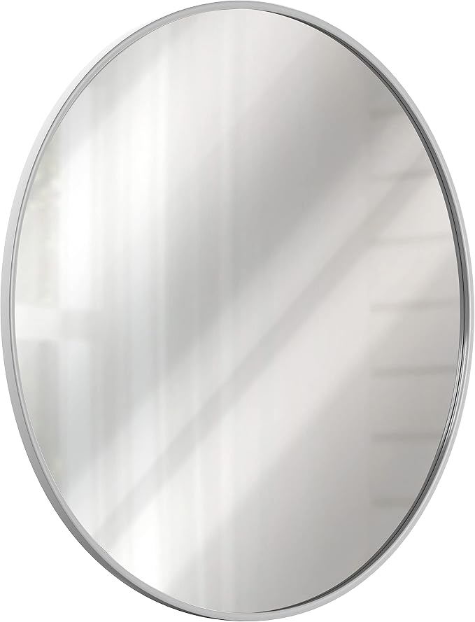 HBCY Creations Medium Round Mirror, Living Room and More, Modern Minimalist - Image 9